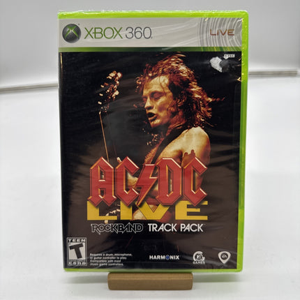 AC/DC Live Rock Band Track Pack Microsoft Xbox 360, 2008 Sealed Game