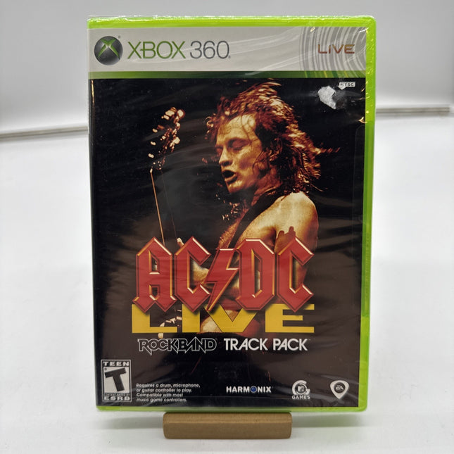 AC/DC Live Rock Band Track Pack Microsoft Xbox 360, 2008 Sealed Game