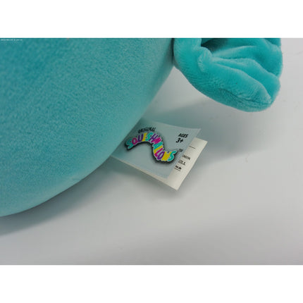 Squishmallows Winston The Owl Stuffed 8 inch Plush Toy Turquoise Cuddly Kellytoy