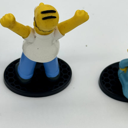 2015 Greenbrier Simpsons Figures Lot Of 5 Bart Lisa Maggie Homer Marge