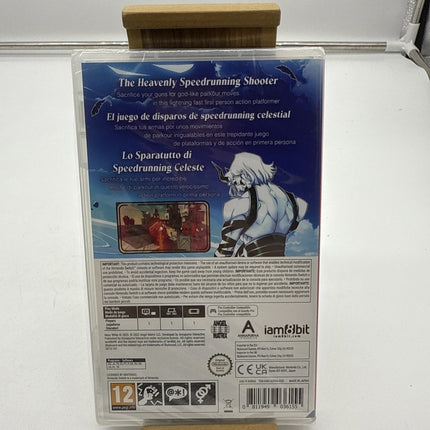 Neon White (Nintendo Switch, 2023) MachineGear W/ Fold Out Poster New Sealed