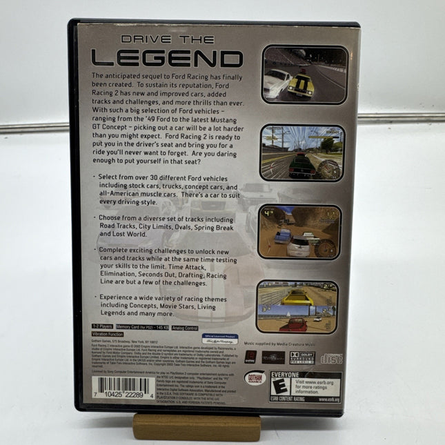 Ford Racing 2 (Sony Playstation 2 PS2, 2003) CIB COMPLETE