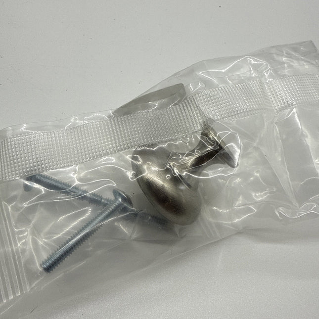 Decorative Hardware Resources Knobs Plain Metal 3910-SN Satin Nickel Mushroom