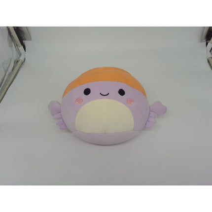 Squishmallow 7.5" Arco the Hermit Crab PLUSH like new, pillow small pink version