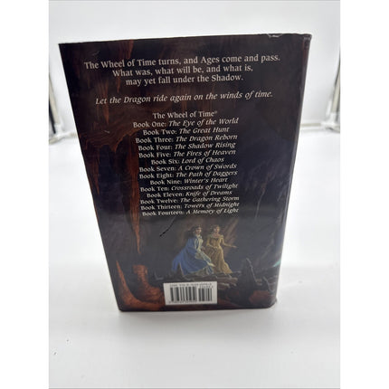 A Memory of Light Robert Jordan Brandon Sanderson HC 1st Ed Wheel of Time Signed