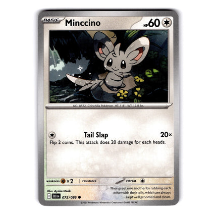 Minccino Common SV: Black Bolt 075/086 NM