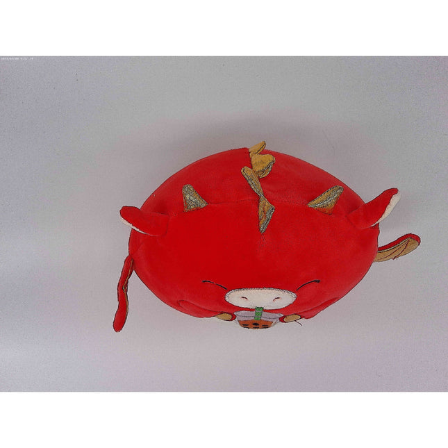 Squishmallows Baiden the Red Dragon Boba Tea Drink 8" Plush Toy