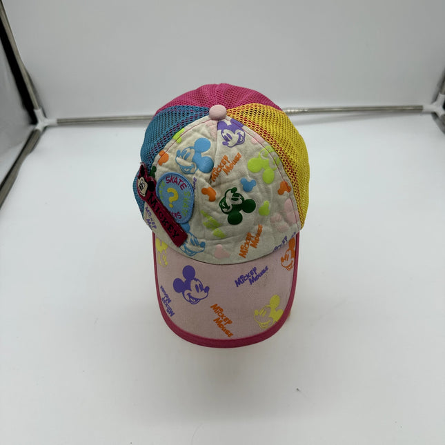 Disney Vintage Mickey Mouse Skate Multicolor hat adjustable