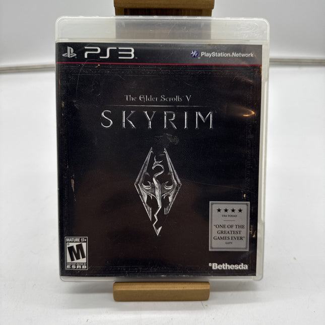 Elder Scrolls V Skyrim PS3 PlayStation 3 + Manual Tested