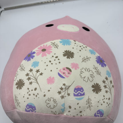 Squishmallows 16" Peter Pink Pig with Easter Print Belly Large Plush