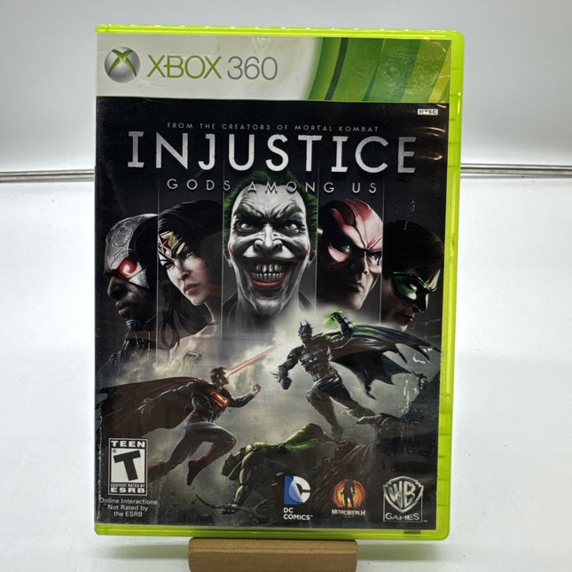 Injustice: Gods Among Us (Microsoft Xbox 360, 2013) Complete w/ Manual - Tested