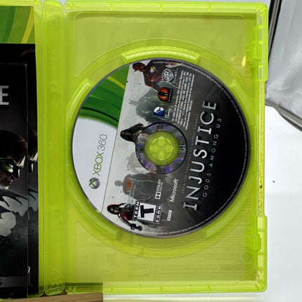 Injustice: Gods Among Us (Microsoft Xbox 360, 2013) Complete w/ Manual - Tested
