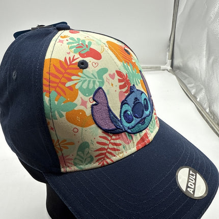 Lilo & Stitch Tropical Florals Baseball Cap Multi-Color