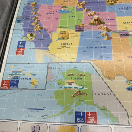 1993 Where in the USA is Carmen Sandiego? Board Game COMPLETE University Games