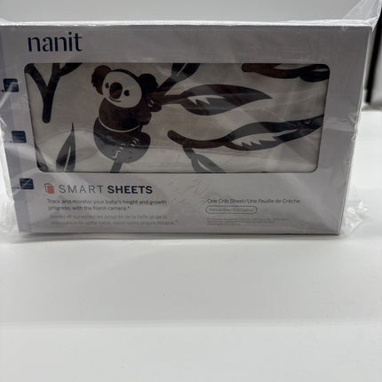 Nanit Smart Crib Sheet Works W/ Nanit Cameras to Measure Baby's Growth - New