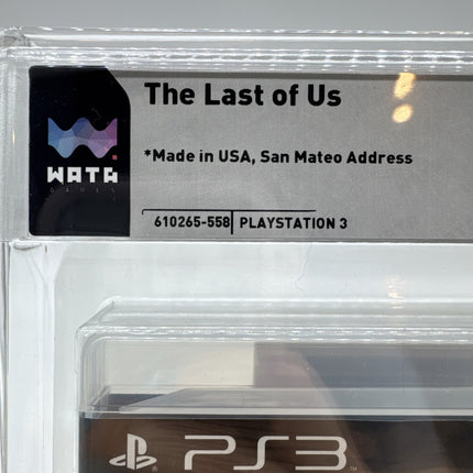 The Last Of Us - PlayStation 3 - Sealed WATA 9.8 A++ Black Label PS3 Graded