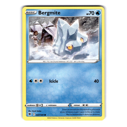 Bergmite Common SWSH10: Astral Radiance 047/189 NM
