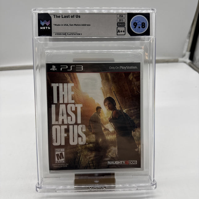 The Last Of Us - PlayStation 3 - Sealed WATA 9.8 A++ Black Label PS3 Graded