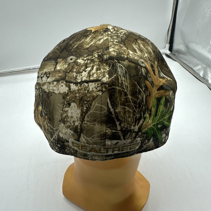 Vintage 90's Realtree Camo Snapback Hunting Hat Cap Youngan Tree Bark EUC