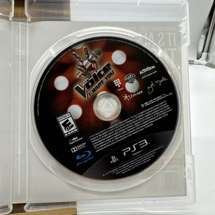 The Voice I Want You PS3 Sony PlayStation 3 Video Game