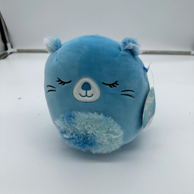 2022 Squishmallow 8” BARA the BLUE BEAVER NWT Kellytoy VERY RARE BRAND NEW