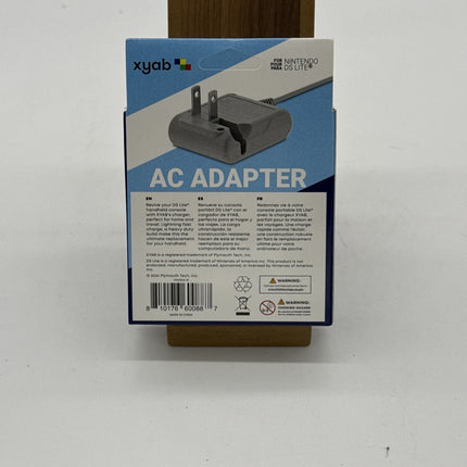 Nintendo DS Lite Handheld AC Power Charger Supply Adapter Cord XYAB