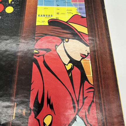 1993 Where in the USA is Carmen Sandiego? Board Game COMPLETE University Games