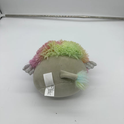 Squishmallows Leonori the Lion Rainbow Tie Dye Stuffed Plush 8" Kellytoy