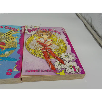 Dream Saga Volume 1-3 Megumi Tachikawa English Manga Tokyopop Shojo OOP Lot
