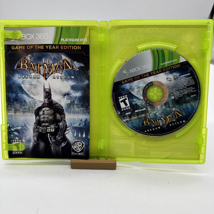 Batman: Arkham Asylum Game of the Year Edition (Microsoft Xbox 360, 2010)