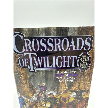 Crossroads Of Twilight Hardcover Book 10 The Wheel Of Time Robert Jordan 1st Ed