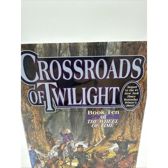 Crossroads Of Twilight Hardcover Book 10 The Wheel Of Time Robert Jordan 1st Ed