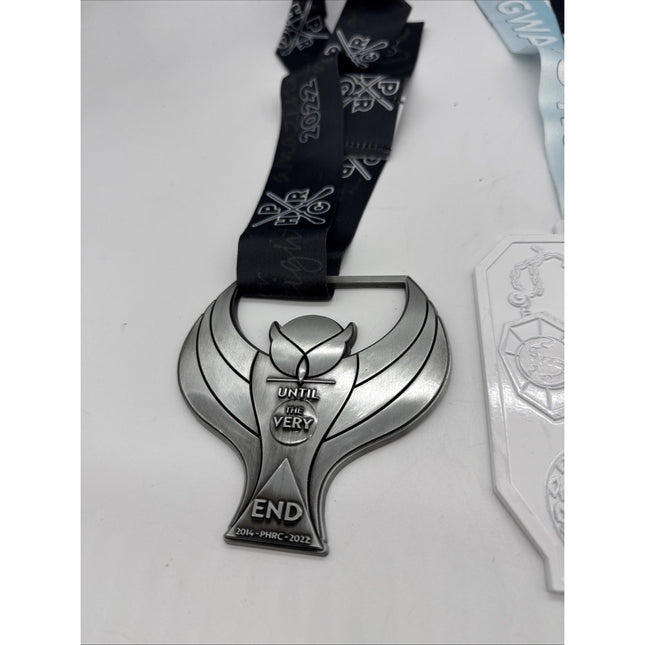 Harry Potter Hogwarts Running Club Race Medals Medallions W/ Lanyards Potterhead