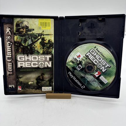 PlayStation 2 Tom Clancy's Ghost Recon Complete Tested and Works Free Shipping