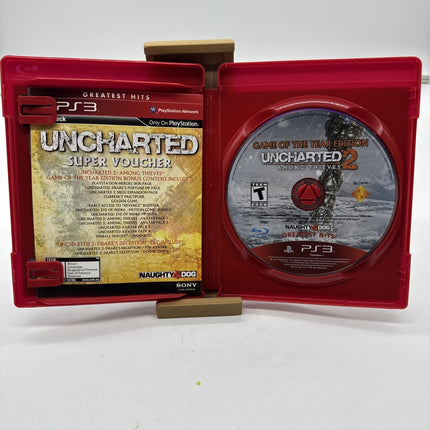Uncharted 2: Among Thieves (Sony PlayStation 3, 2009) PS3 Complete and Tested