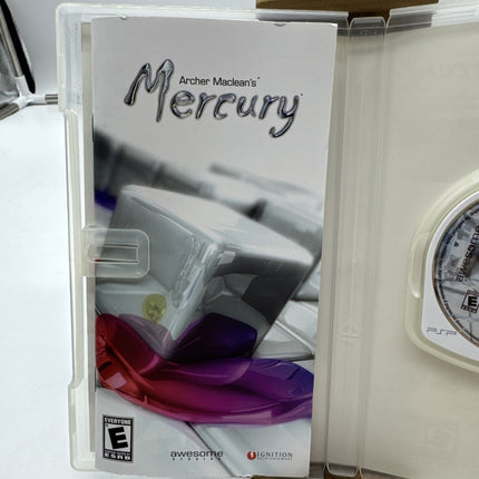 Archer MacLean's Mercury (Sony PSP, 2005) Pre-Owned CIB (Working)