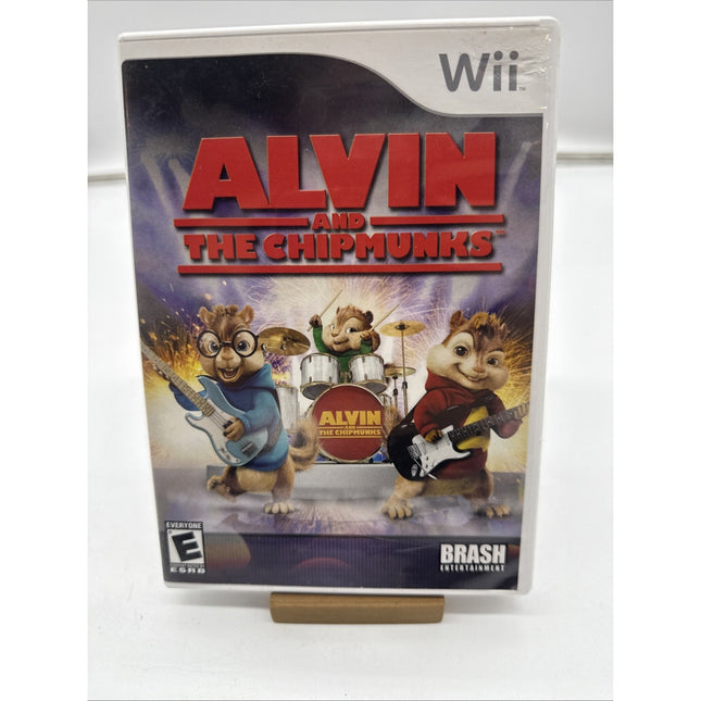 Alvin and the Chipmunks (Nintendo Wii, 2007) Complete CIB VG