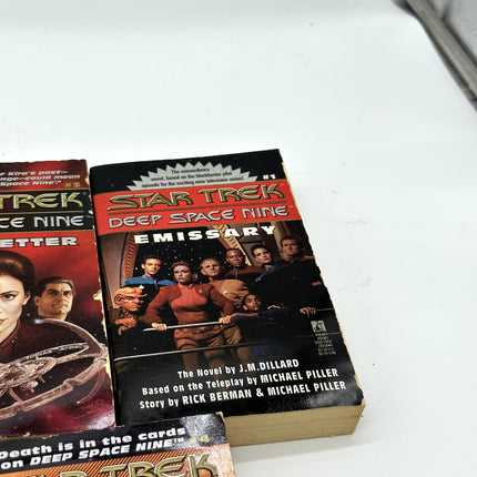 Star Trek PB Lot of 5 Deep Space Nine #1 #2 #3 #4 #7 first printing paper back