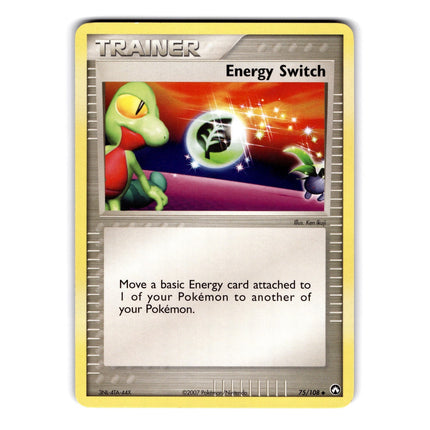 Energy Switch Uncommon FireRed & LeafGreen 90/112 NM