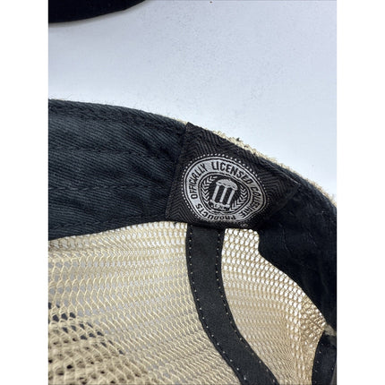 MICHIGAN WOLVERINES BLUE TRUCKER MESH HAT MVP AUTHENTIC NCAA FOOTBALL Vintage