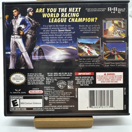Speed Racer The Video Game Nintendo DS 2008 CIB Complete Tested