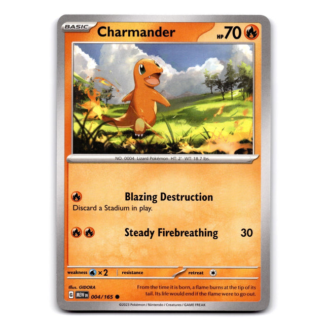 Charmander Common SV: Paldean Fates 007/091 NM