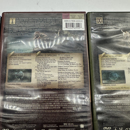Movies The Lord Of The Rings All 3 Movies On DVD Adventure
