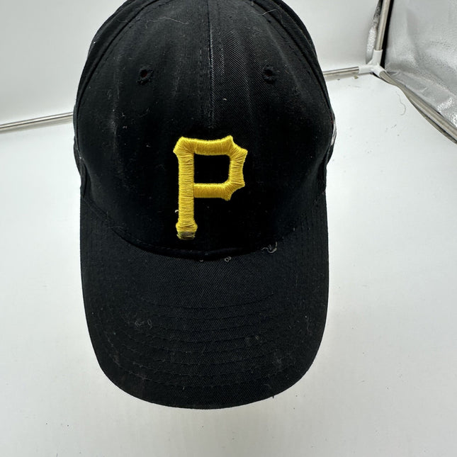 Vintage New Era Pro Model Pittsburgh Pirates MLB Baseball Snapback Hat Signed