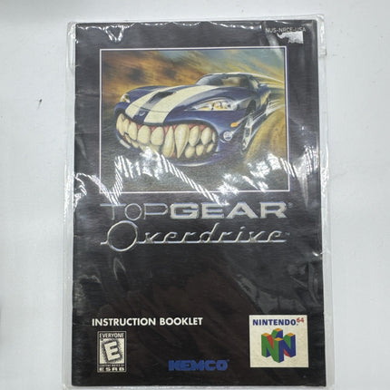 Top Gear Overdrive (Nintendo 64, 1998)