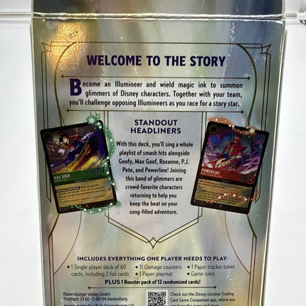 Disney Lorcana Fabled Starter Deck Emerald & Ruby