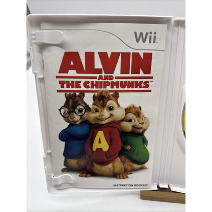 Alvin and the Chipmunks (Nintendo Wii, 2007) Complete CIB VG
