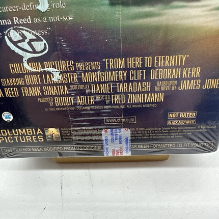 From Here to Eternity VHS Lancaster-Sinatra-Donna Reed. New and sealed ALT cover