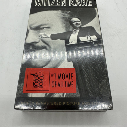 Citizen Kane VHS 1941, 2001 Orson Welles New SEALed ALTERNATE cover art