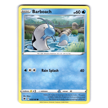 Barboach Common SWSH10: Astral Radiance 035/189 NM